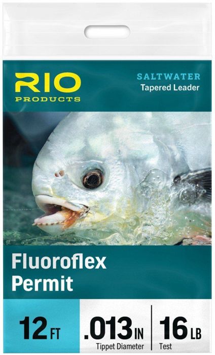 Поводковый материал RIO FluoroFlex Permit Leaders - Permit Leader - 12ft - 12lb