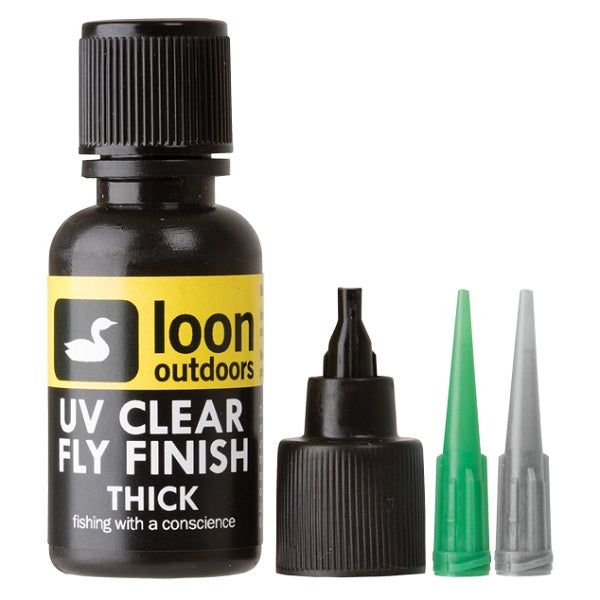 Мушки Loon UV Clear Fly Finish--Thick