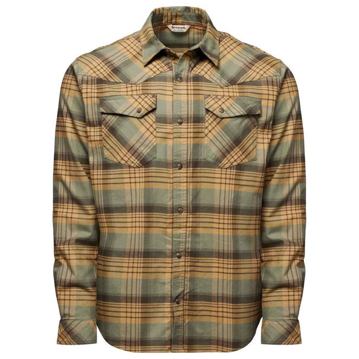 Рыболовная рубашка Simms Men's Brackett Flannel Long Sleeve Casual Shirt