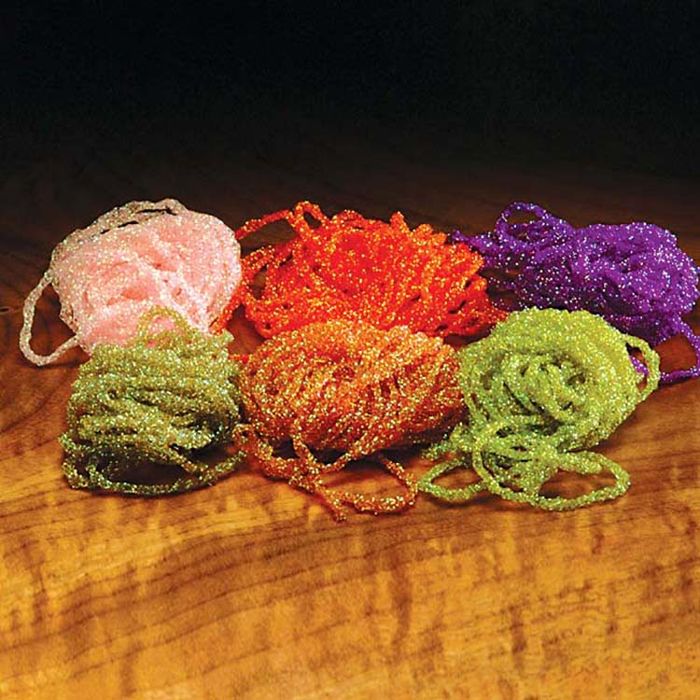 Материал для вязания мушек J. Stockard Fly Fishing Dyed Pearl Diamond Braid