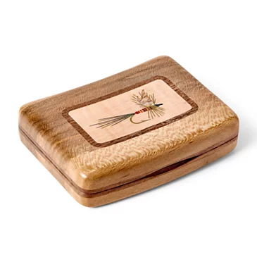 Коробка для мушек A.L. Swanson River Series Fly Boxes - Abalone Inlay