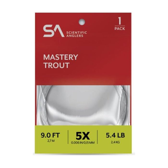 Поводковый материал Scientific Anglers Mastery Trout Leader - 1 Pack