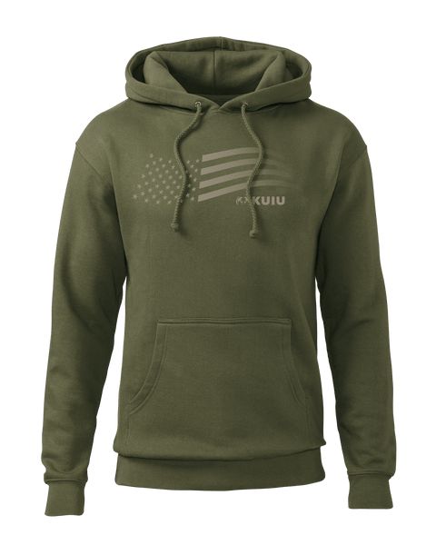 Рыболовная рубашка KUIU Flag Hoodie | Army