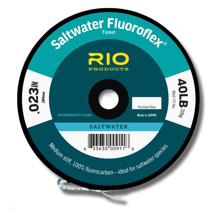 Поводковый материал Rio Fluoroflex Saltwater Tippet--30 yds.