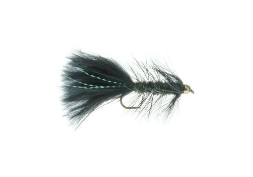 Материал для вязания мушек Umpqua Gold Bead Wooly Bugger Peacock & Grizzly