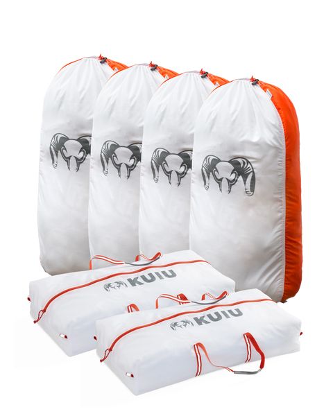 Мешки для дичи KUIU Elk/Caribou Large Game Bag Set | White-Orange