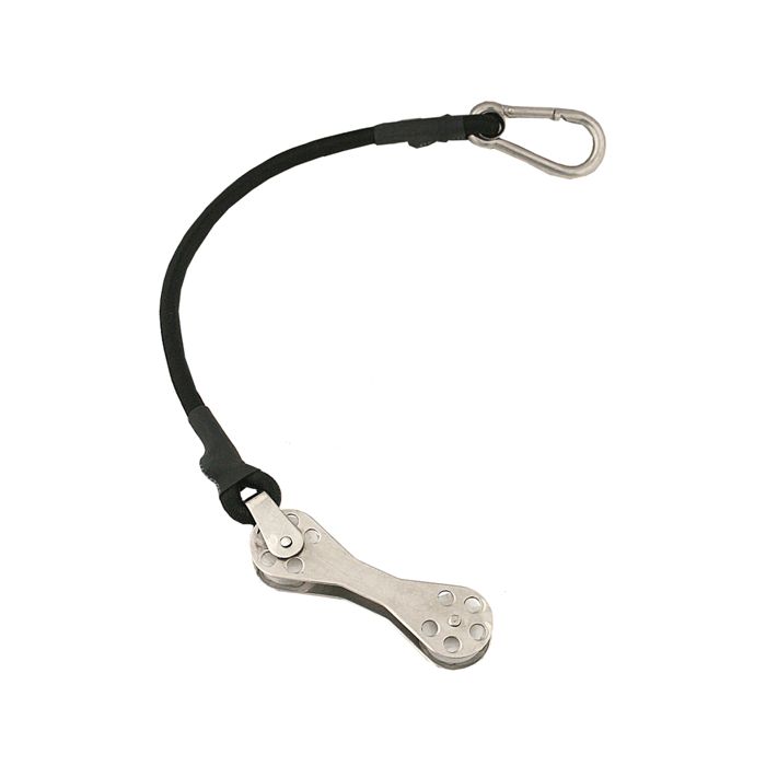 Поводковый материал TACO METALS, INC. TACO Shock Cord with Double Pulley 12"