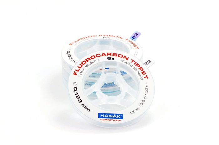 Флюорокарбоновая леска Hanak Competition Fluorocarbon Tippet - 2x (.220mm / 4.4kg)