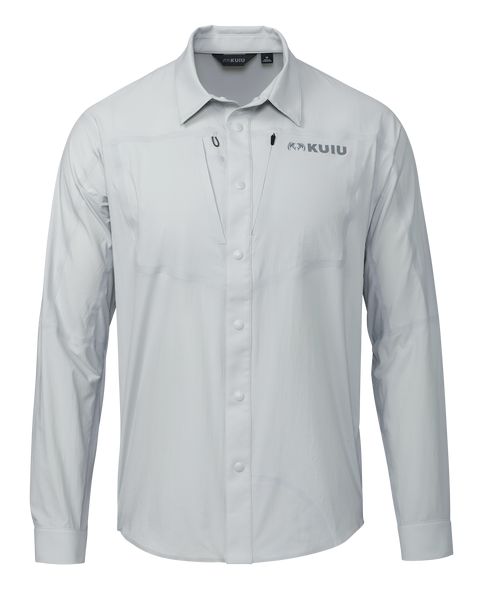 Рыболовная рубашка KUIU Outlet Salton LS Shirt | Lunar