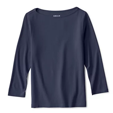 Рыболовная рубашка Orvis Perfect 3/4-Sleeve Boatneck Tee