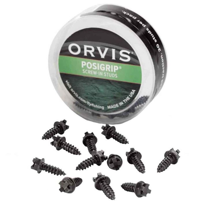 Шипы для забродных ботинок Orvis PosiGrip Screw-In Wading Studs - 24 Pack