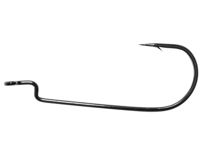 Крючки Owner All Purpose Worm Hook #4/0 Black Chrome 4PK