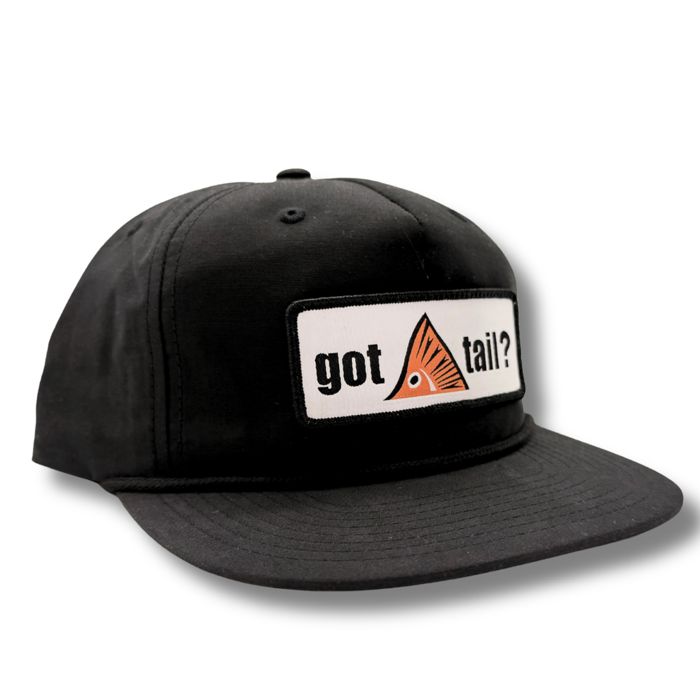 Головной убор Richardson Got Tail? Black Rope Cap - Got Tail? Logo