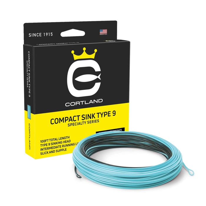 Нахлыстовый шнур Ascent Fly Fishing Cortland Compact Sink 9 Fly Line