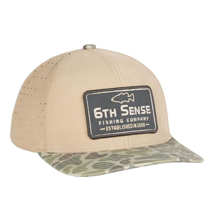 Головной убор 6th Sense Men's Marsh King Adjustable Hat - Tan/Camo, One Size Fits Most