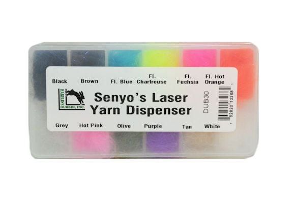 Материал для вязания мушек Hareline Senyo Laser Yarn Dubbing Dispenser