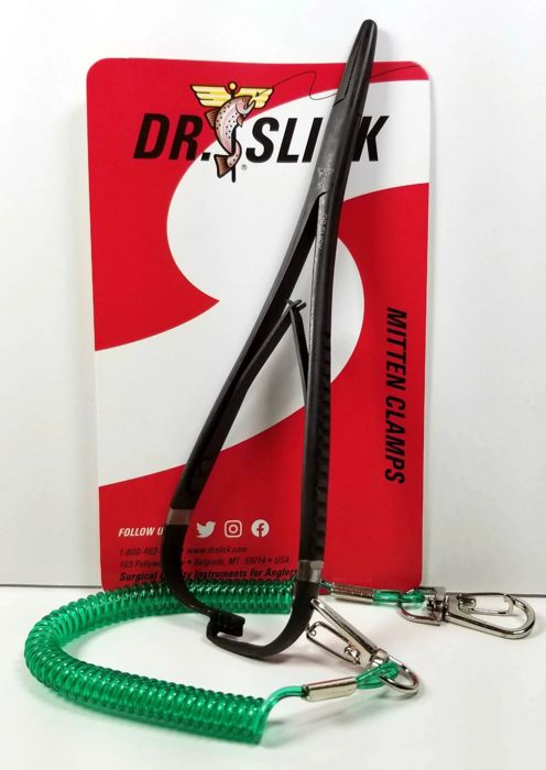 Перчатки Dr. Slick 6 1/2" Mitten Clamps - Black