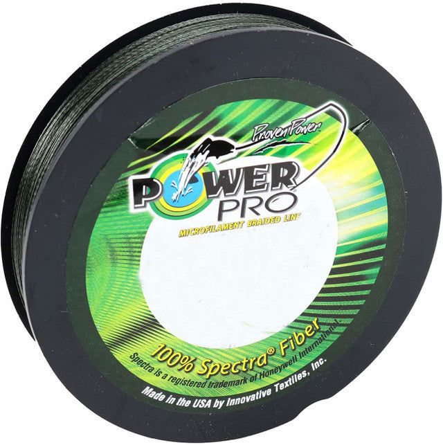 Плетёный шнур PowerPro Braided Spectra Fishing Line (300 yd Spools)