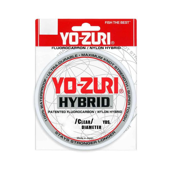 Монофильная леска Yo Zuri Yo-Zuri Hybrid Copolymer Fishing Line - 8lb, Clear, 600yds