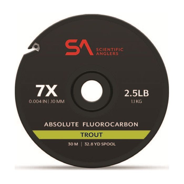 Флюорокарбоновая леска Scientific Anglers Absolute Fluorocarbon Trout Tippet - 30m