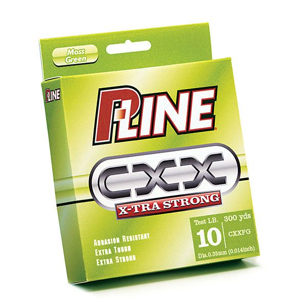 P-Line CXX X-Tra Strong, монофильная леска, Moss Green, 12 lb, 300 ярдов