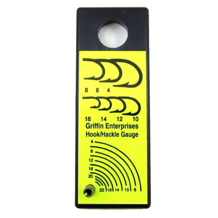 Инструмент для вязания мушек Griffin Hook/Hackle Gauge - Standard