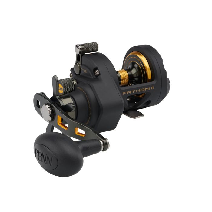 Морская мультипликаторная катушка PENN Fathom II Star Drag Conventional Reel