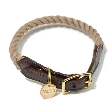 Снаряжение для собаки Found My Animal Rope Dog Collar