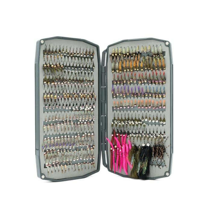 Коробка для мушек Umpqua UPG Foam Essential DBL Large Fly Box - Grey