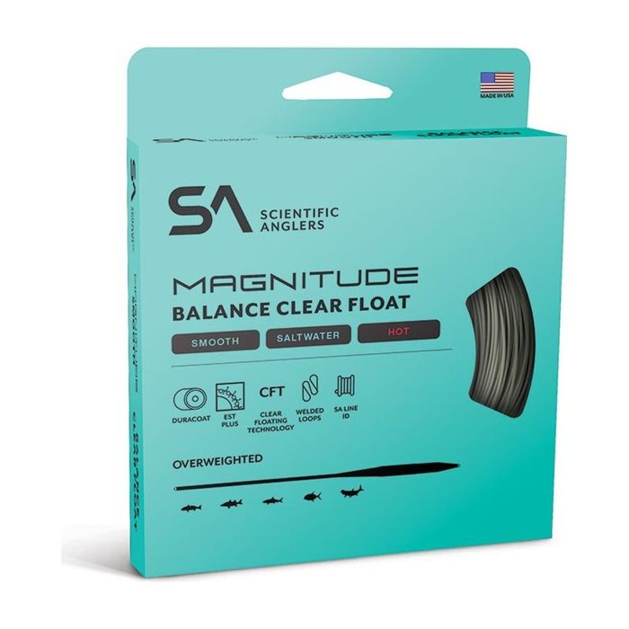 Нахлыстовый шнур Scientific Anglers - Magnitude Smooth Balance Fly Line - Full Clear