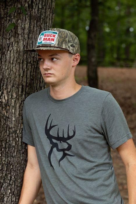 Рыболовная рубашка Buck Commander Military Green Icon Tee