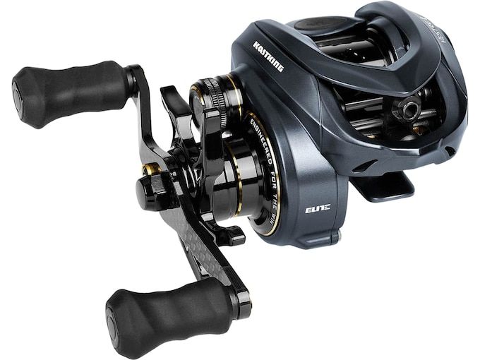 Мультипликаторная катушка KastKing Kestrel Elite BFS Baitcast Reel RH 8.4:1