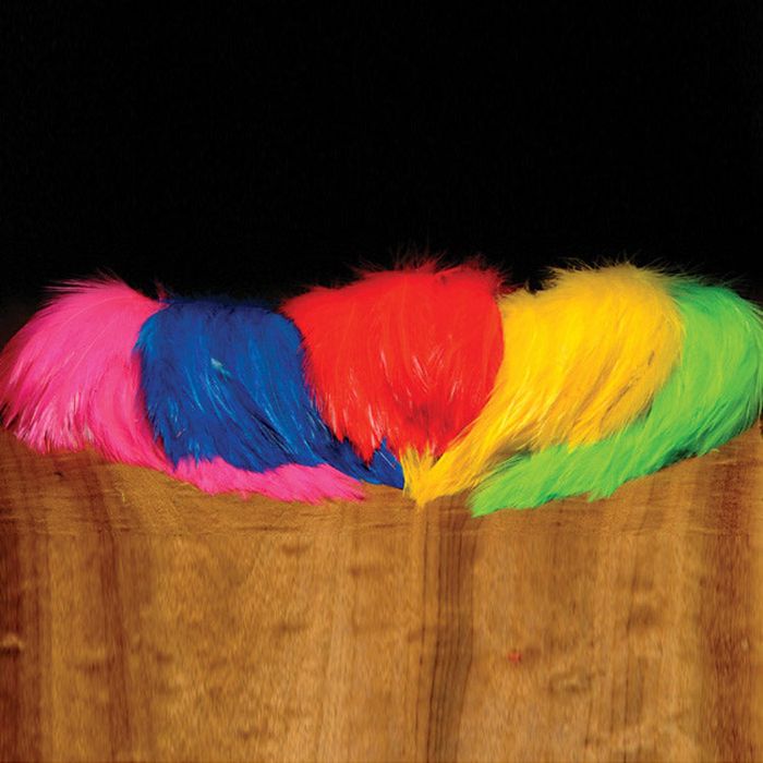 Материал для вязания мушек J. Stockard Fly Fishing Saltwater Neck Hackle