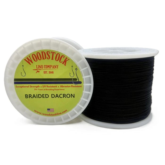 Плетёный шнур Woodstock Line Company Woodstock Bulk Dacron Braided Line 1200yds