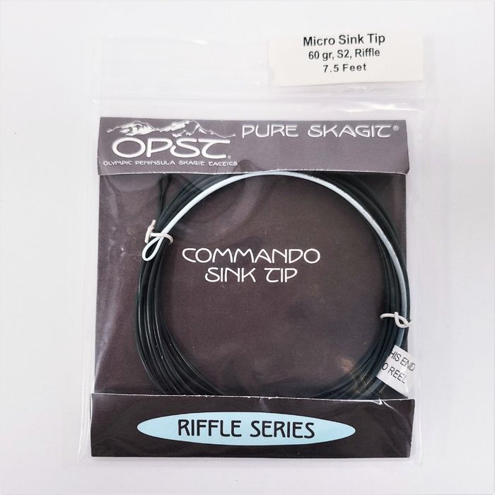 Нахлыстовый шнур OPST Micro Skagit Commando Sink Tips - 7.5 Foot - 7.5' Micro Tip - 60gr -