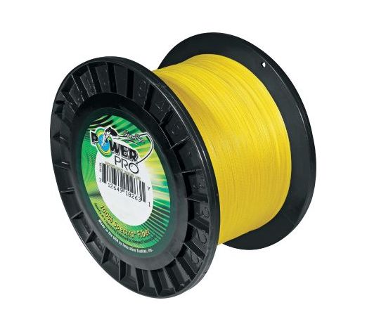 Плетёный шнур SHIMANO POWER PRO 50-1500 50LB SPECTRA 1500YD YELLOW