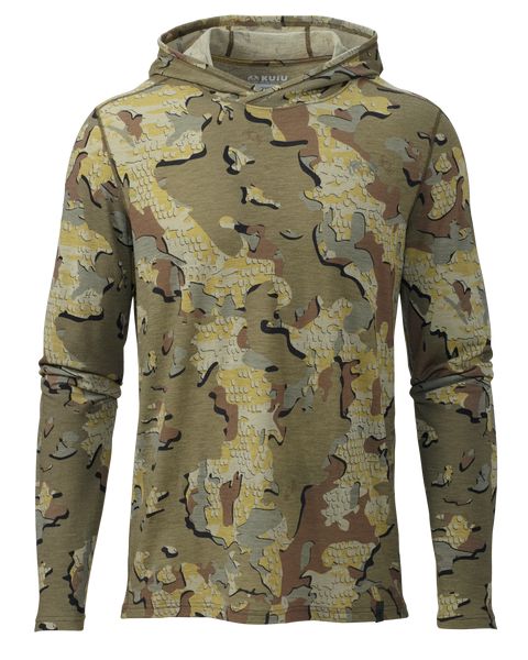 Рыболовная рубашка KUIU ULTRA Merino 120 LT LS Hoodie | Valo