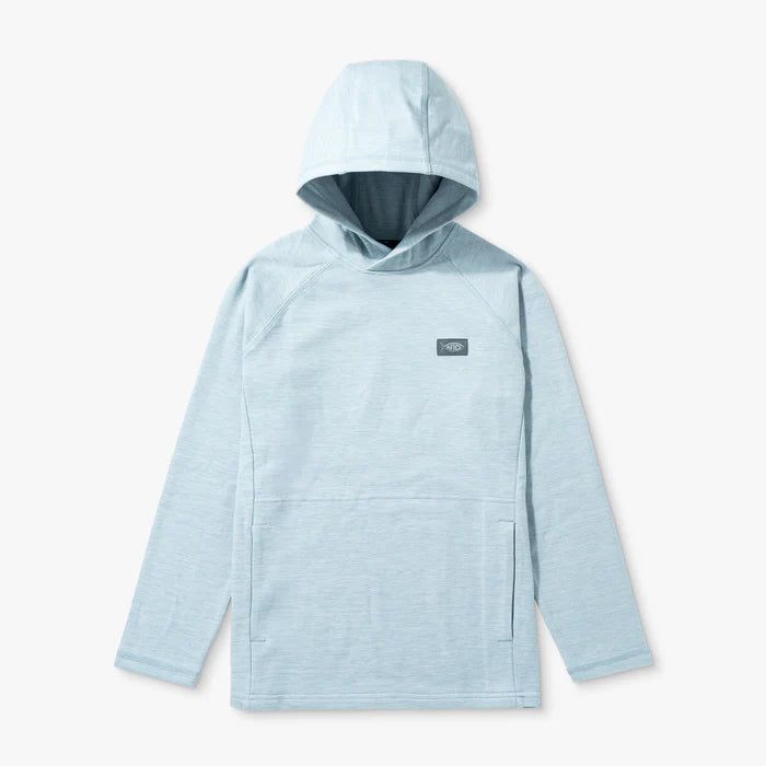 Рыболовная рубашка Aftco Youth Coastal Layer Hoodie - Dusk Heather