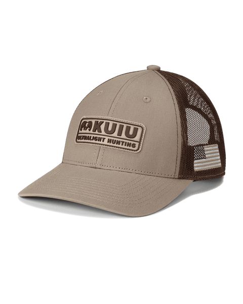 Головной убор KUIU Ultralight Hunting Patch Hat | Khaki/Brown