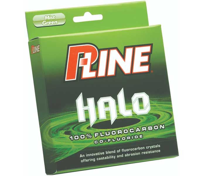 Флюорокарбоновая леска P-Line Halo Fluorocarbon Line Mist Green