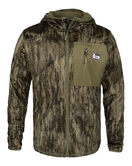Непромокаемая одежда Banded Hooded Mid Layer Fleece Jacket