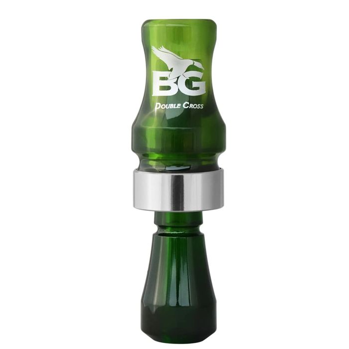 Манок Double Cross Poly Double Reed Duck Call - Camo Green