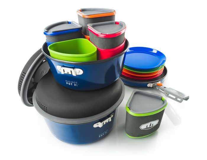 Походная посуда GSI Outdoors Bugaboo Ceramic Camper Cookset