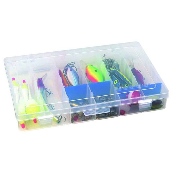 Коробка для снастей Flambeau 4007 Tuff Trainer Tackle Utility Box - Clear/Blue
