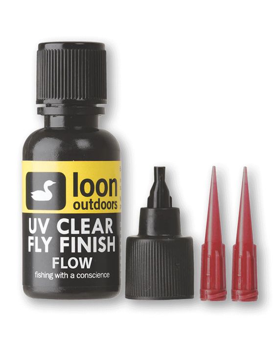 Мушки Hareline Dubbin Loon UV Clear Fly Finish