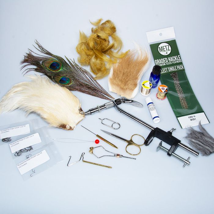 Инструмент для вязания мушек Murray's Fly Shop Murray's Fly Tying Starter Kit | Complete B