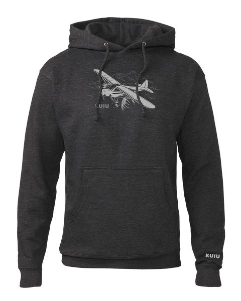 Рыболовная рубашка KUIU Flight Hoodie | Charcoal