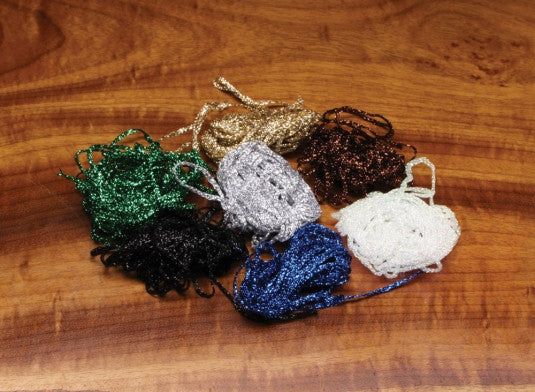Плетёный шнур Hareline Dubbin Dyed Pearl Diamond Braid