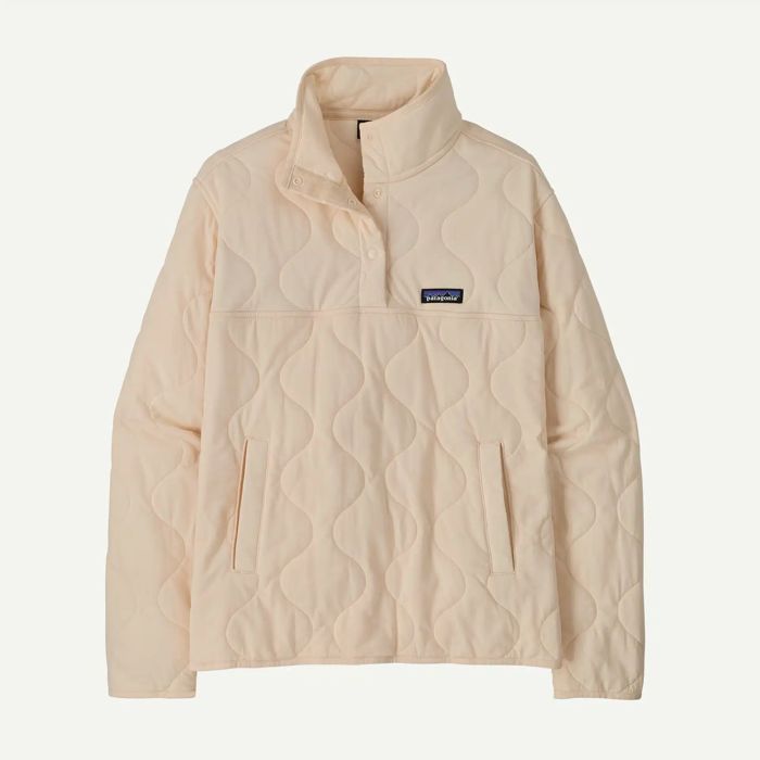 Рыболовная рубашка Patagonia W's Daily Quilted Snap-T Pullover ~ Natural