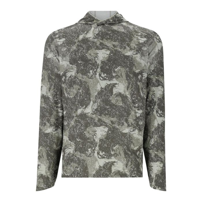 Рыболовная рубашка Simms Men's SolarFlex Hoody - Camo - Closeout